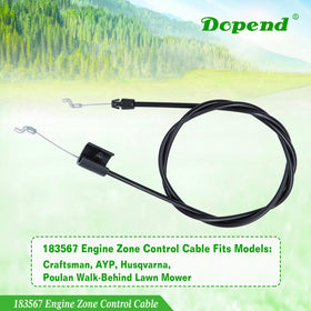 Dopend 61.5-inch length reference for compatible mower setups.