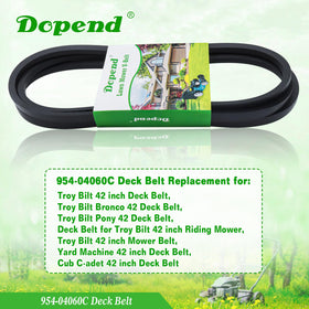 Dopend 954-04060C belt replacement compatibility across brands