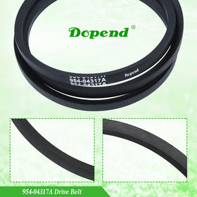 Dopend 954-04317A drive belt fits Cub Cadet model range