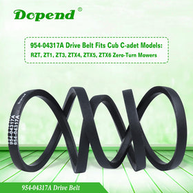 Dopend 954-04317A drive belt replacement on MTD units