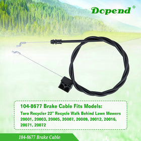 Dopend 104-8677 in-box brake cable with standard ends