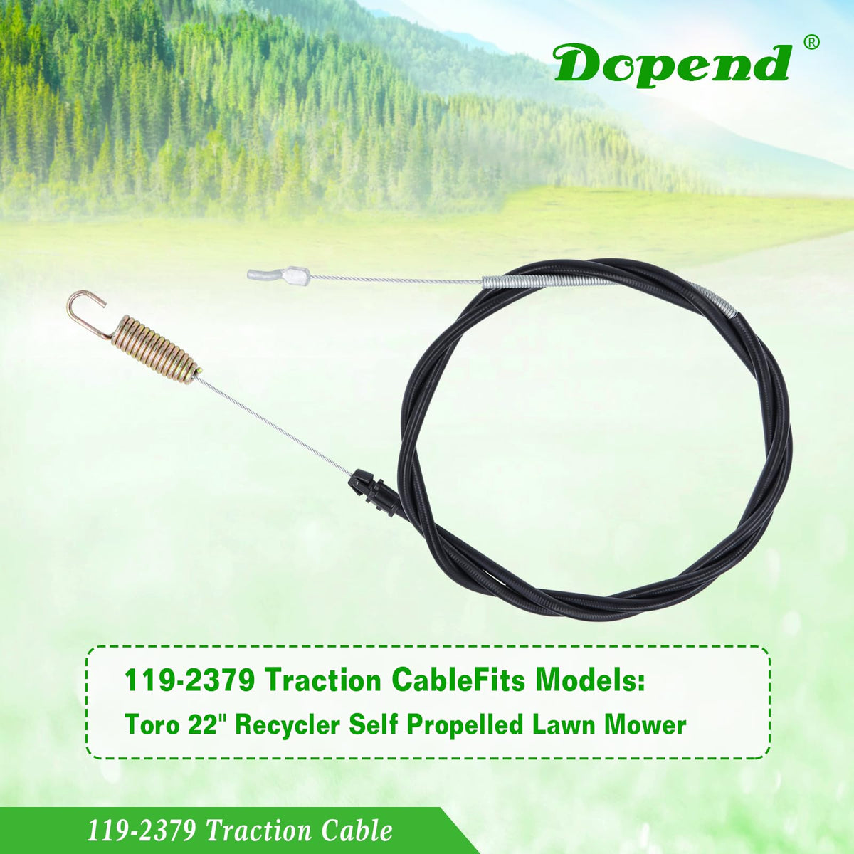 Dopend compatibility list covers Toro models 20330 through 21761
