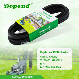 Dopend deck belt for Ariens Ikon XL 52, durable fit on large decks.
