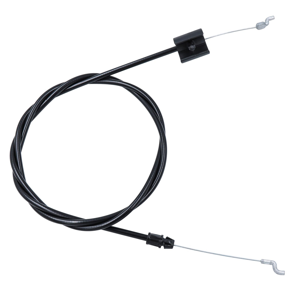 Dopend engine zone cable side view showing Z-bend ends for Craftsman compatibility.