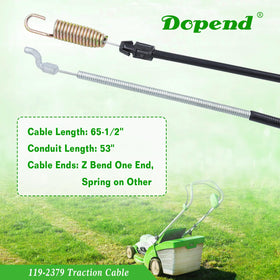 Dopend Toro Recycler 22-inch drive cable compatibility with Stens 290-945
