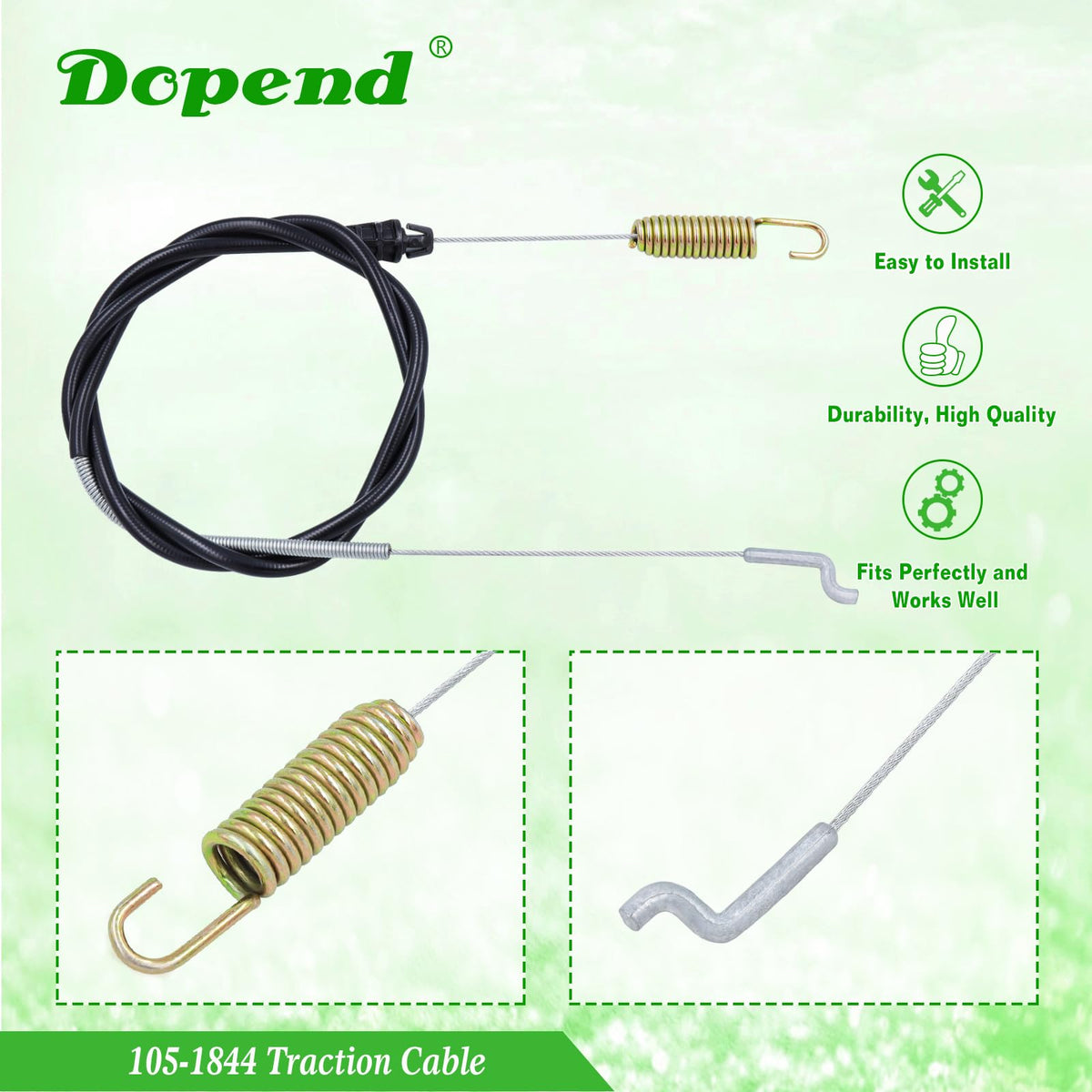 Dopend compatible with Toro Recycler 22 inch models ensures easy replacement and ongoing lawn care.
