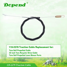 Dopend replacement cable for Toro 119-2379 ensures reliable self-propelled operation