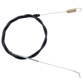 Dopend traction cable front view improves Toro Recycler drive performance