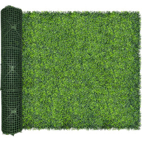 DOPGIB artificial ivy privacy fence panel, dense leaves for outdoor privacy.