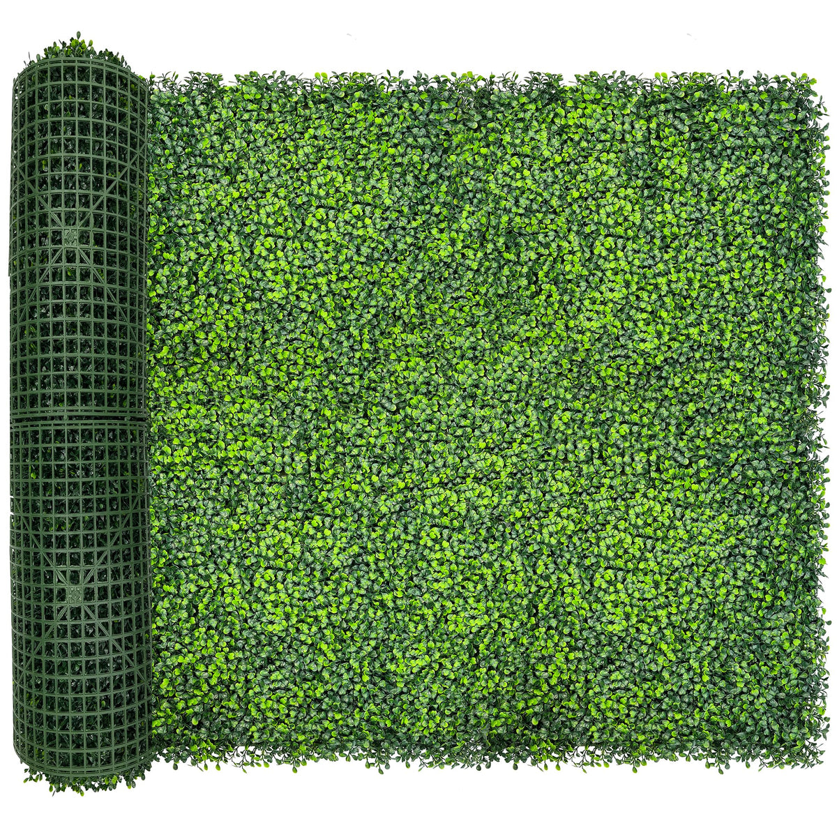 DOPGIB Artificial Ivy Privacy Fence Screen panel with dense leaves for outdoor privacy.