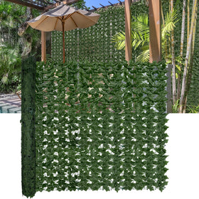 DOPGIB artificial ivy privacy screen 60x140 inches for private outdoor spaces