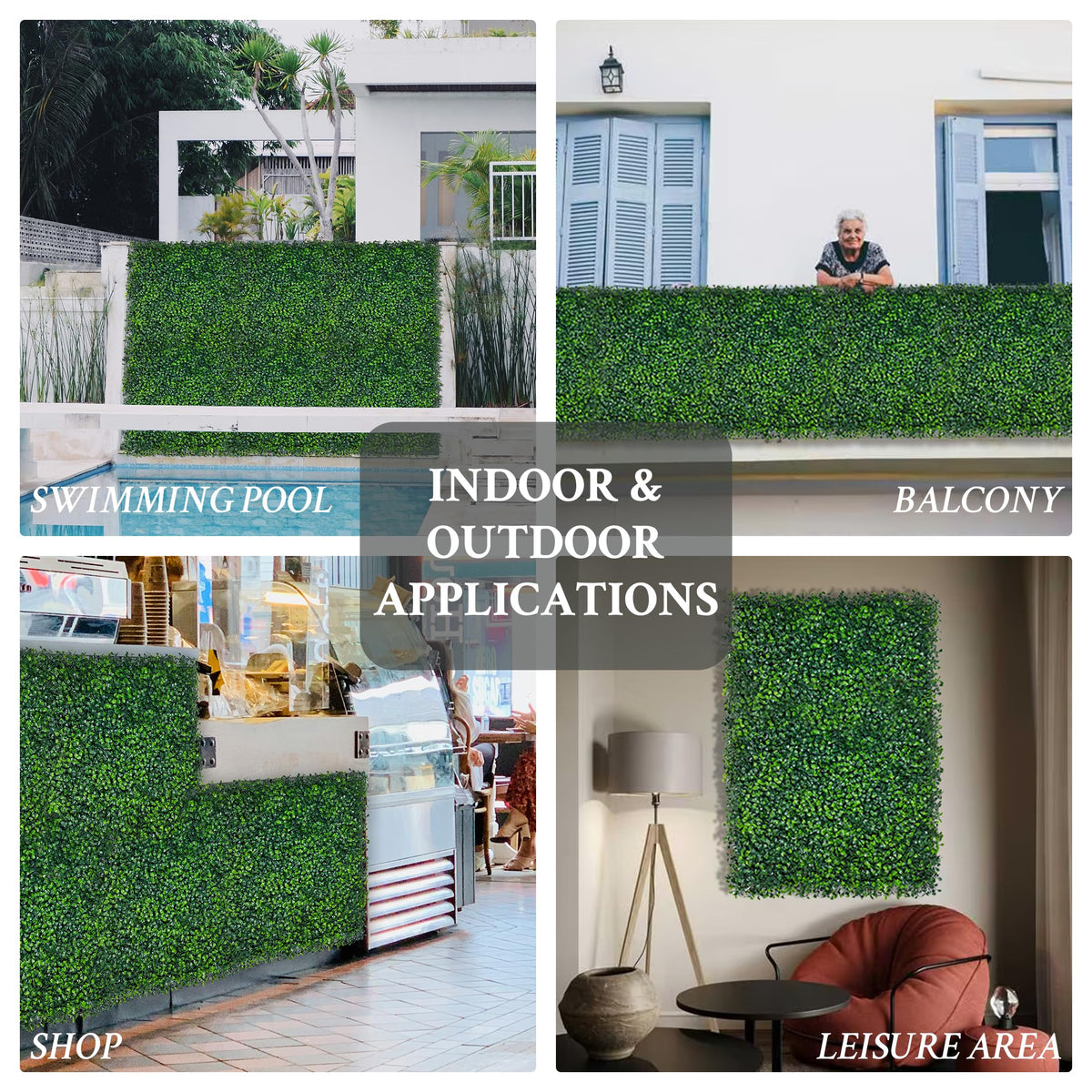 DOPGIB artificial ivy wall backdrop for garden scenes