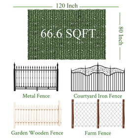 DOPGIB ivy wall panel closeup reveals realistic leaf texture and depth.