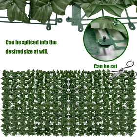 DOPGIB ivy wall panel for indoor or outdoor greenery backdrop that softens walls