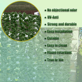 DOPGIB UV-resistant ivy close-up demonstrating durability in sunlight.