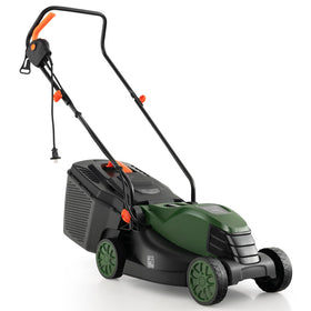 DORTALA lawn mower with a 14-inch deck for efficient mowing.