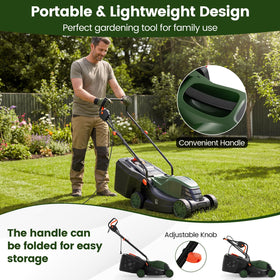 DORTALA ergonomic grip improves control during maneuvering.