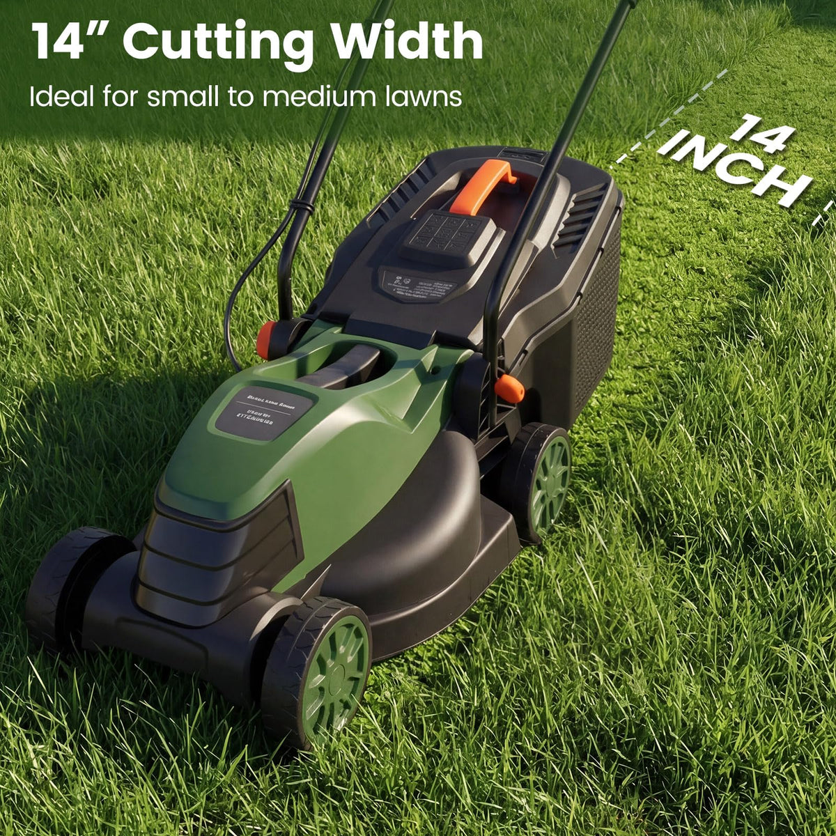 DORTALA mower safety switch design ensures secure starting.