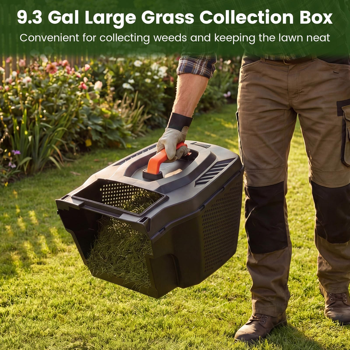 DORTALA 5.5-inch wheels provide smooth, effortless maneuverability.