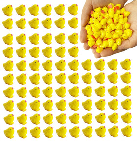 DoTebpa 200-pcs mini chickens pack for charming fairy gardens