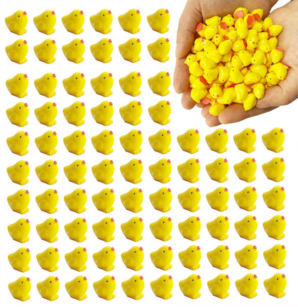 DoTebpa 200-pcs mini chickens pack for charming fairy gardens