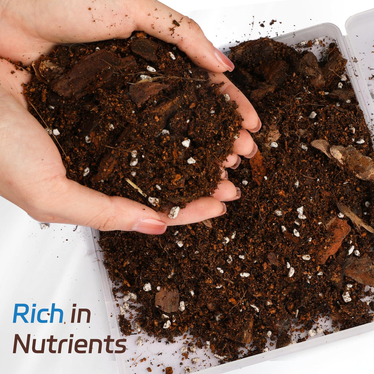 Doter Blueberry Soil Mix provides superior drainage with perlite and sand for healthy roots.
