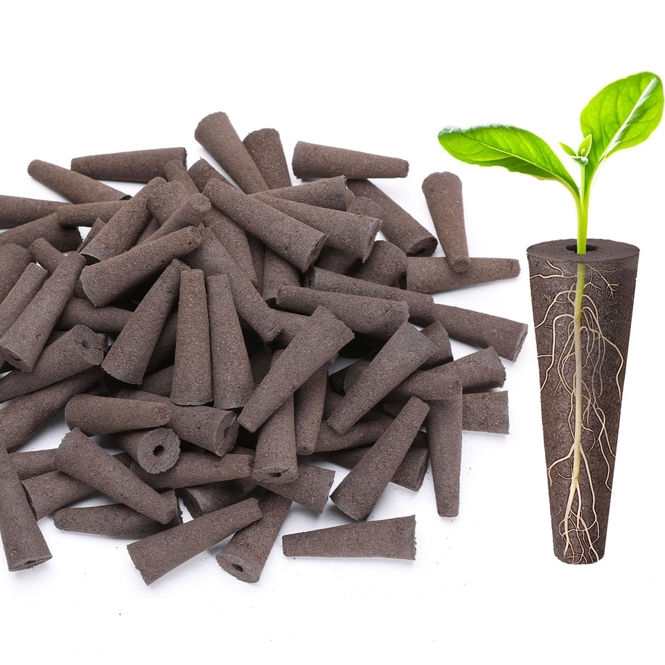 Doter Grow Sponges packaging shows a 50-pack for hydroponics.