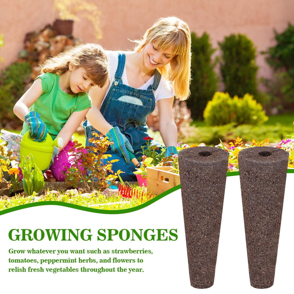 Doter Grow Sponges durability in reuse image signals long-term value.