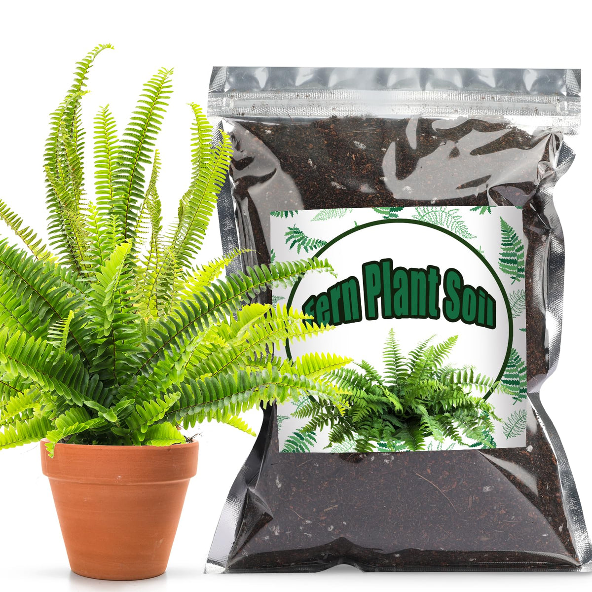 Doter potting soil mix for fern – balanced nutrients for vibrant indoor ferns