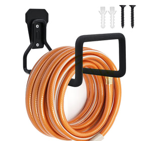 Dotet garden hose holder wall mount ready for outdoor use
