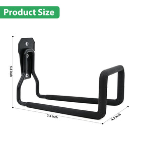 Rustproof coating on Dotet heavy-duty hose holder for outdoor durability