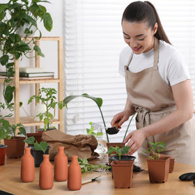 DoubleFill irrigation reduces evaporation and runoff for water-efficient plant care
