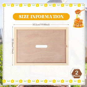 DoubleFill inner cover highlighting insulation detail for stable hive temperatures.
