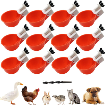 DoubleWood chicken waterer cups 24-pack packaging ready for coop setup