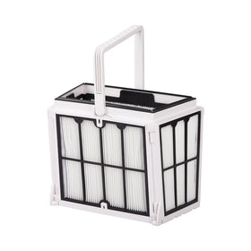 Doule King ultra-fine filter basket for Dolphin captures tiny debris for cleaner water.