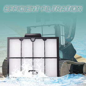 Doule King S200/S300 mesh detail demonstrates high-density weave for finer filtration.