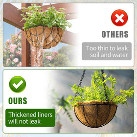 Dovesail Coco Liner Roll is a biodegradable, eco-friendly choice for gardens