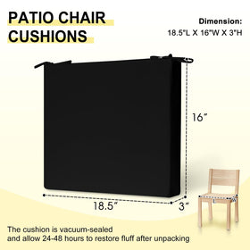 downluxe black cushions complement any outdoor space and endure weather
