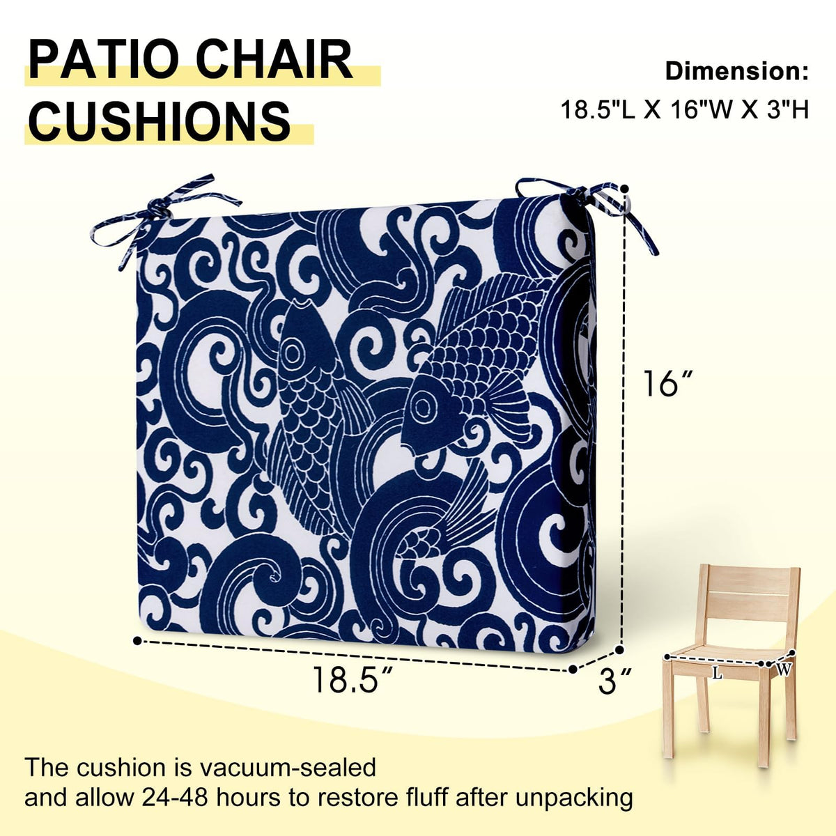 Downluxe cushions are easy to clean with a damp cloth for quick refresh.