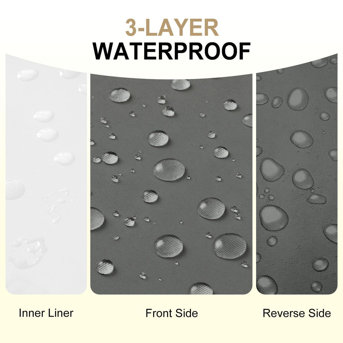 Close-up of Downluxe memory foam cushion showing supportive core