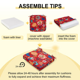 Three-layer waterproof design protects foam from moisture during rain.