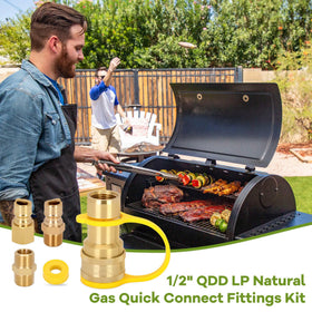 Dozont outdoor grill heater and generator setups benefit from simple gas access
