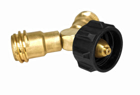 DOZYANT Acme QCC1 connector close-up shows sturdy brass design.