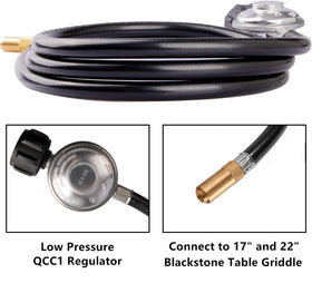 DOZYANT Blackstone 17-inch table top connection for quick setup