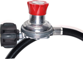DOZYANT high-pressure regulator supports grills, turkey fryers, and heaters