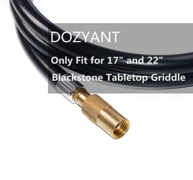 DOZYANT CSA-certified propane hose for safe outdoor cooking