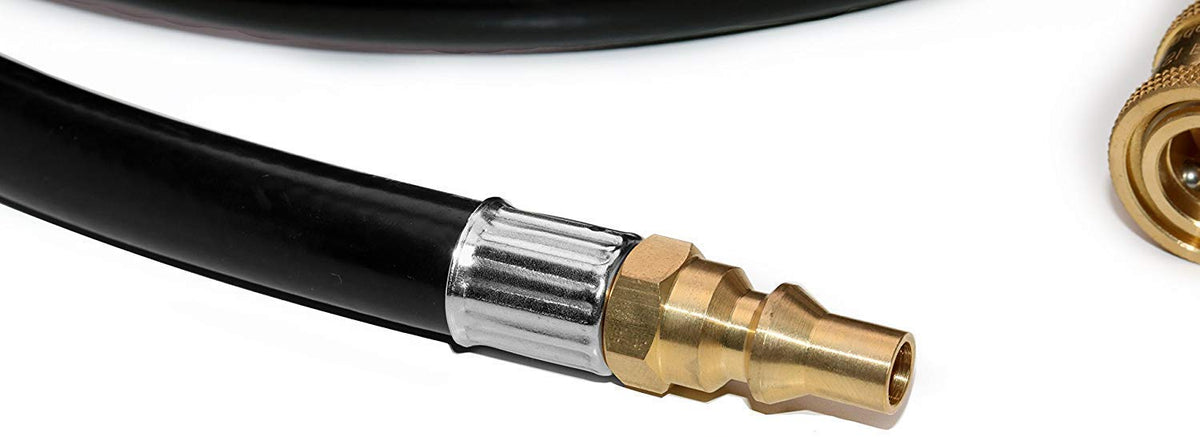DOZYANT low-pressure RV connection ready for outdoor cooking