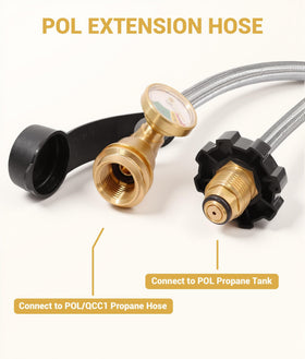 DPB brass connector with O-ring delivers a tight, leak-resistant connection