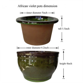 Dphagesy inner pot unglazed for breathable roots and balanced moisture.