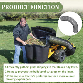 Dpwrrot Bagger Flex Hose premium materials for durable outdoor use.